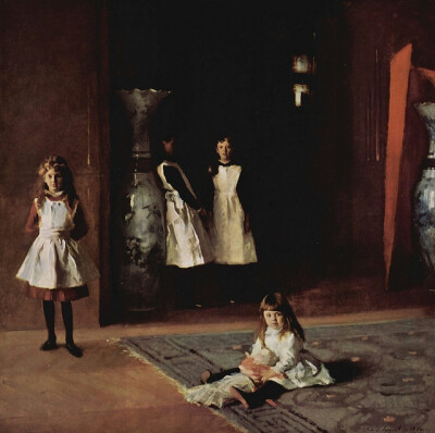 《爱德华•达利•波特的女儿们》（The Daughters of Edward DarleyBoit, 1882）