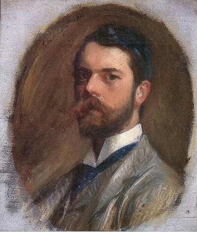 《自画像》（Self-Portrait, 1886）