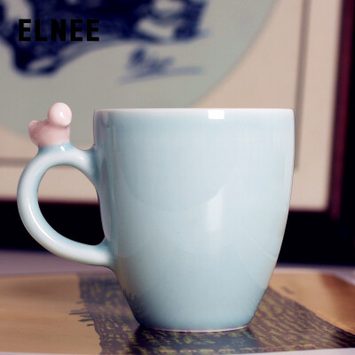 ELNEE 森林物语 小鸟创意水杯/茶杯/马克杯子 送女朋友生日礼物