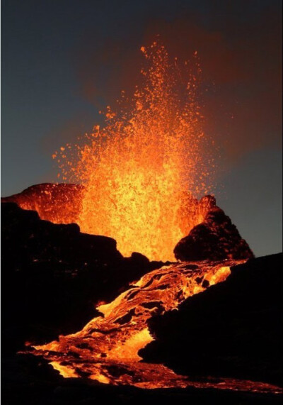 富尔奈斯火山 留尼汪岛