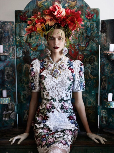 Karlie Kloss Heads to Brazil for Vogue US July 2012,