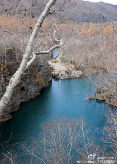 长白山，绿渊潭