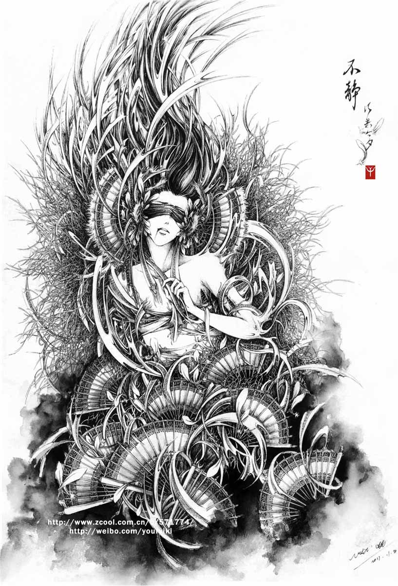 查看《VIKI首次个展“呓”记录，及展览作品汇总（部分）》原图，原图尺寸：817x1201