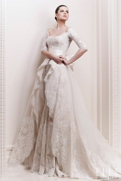 Zuhair Murad2012婚纱。仙的不得了。