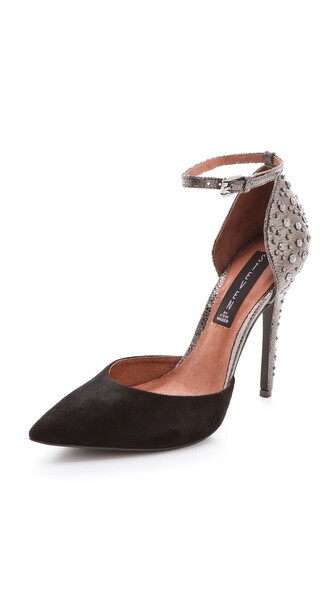 Steven Triummp Ankle Strap Pumps