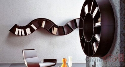 #阅读空间#创意书架