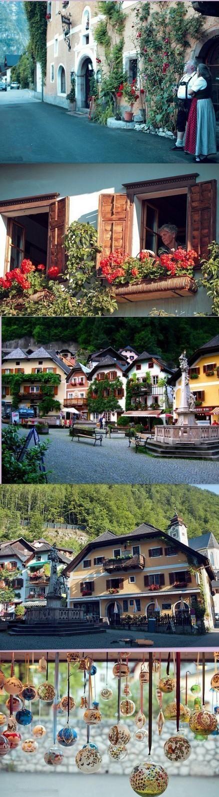 奥地利的哈尔施塔特（Hallstatt），被称作“世界上最美的小镇”?？崧猛?http://www.coollvtu.com