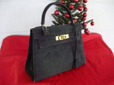 vintage hermes Kelly 麂皮 http://weibo.com/pookyinmel/