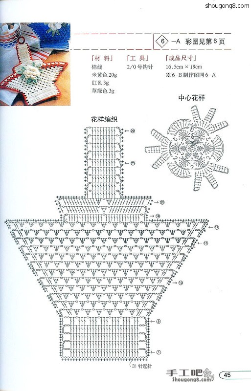 花篮挂饰图解