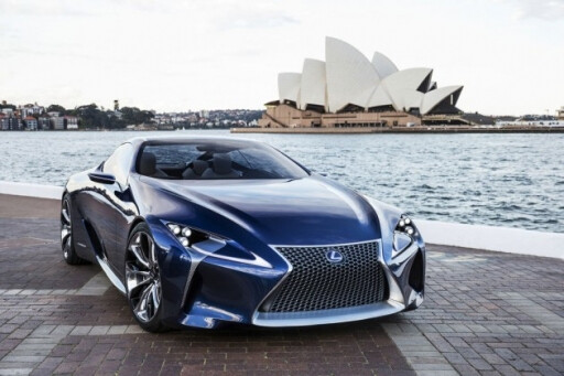 尽显时尚风采，LEXUS LF-LC Blue Hybrid概念版亮相2012悉尼车展