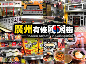 【广州有条韩国街】一条路里面参杂着大大小小的韩国特色店，连牌面都是韩文对韩国菜，绝大多数老板和厨师和服务员都是韩国人，在餐厅里还会发现身边有很多吃饭的人都说起韩语。地址：广州地铁二号线，三元里站，C1出口，一出来就有个小公交站。坐475公车到远景路。