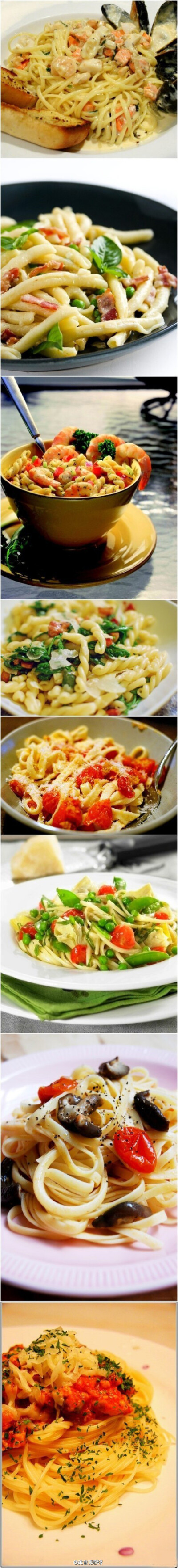 面食控的意大利面。。~