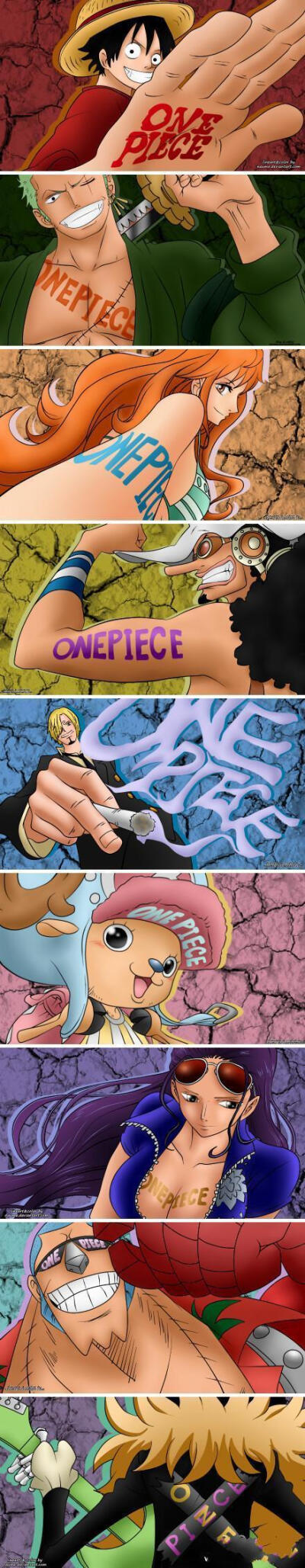 OnePiece草帽海贼团“We Go“！罗宾亮了.~