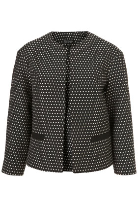 Star Jacquard Ovoid Jacket