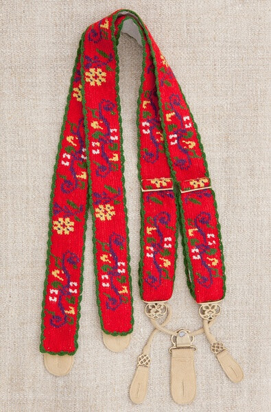 挪威&瑞典民族服饰及编织花纹