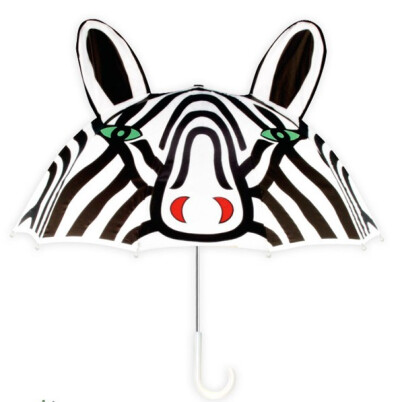 kidorable 美国儿童雨伞 外贸 卡通伞 童伞系列--斑马