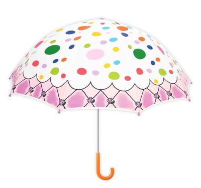 kidorable 美国儿童雨伞 外贸童伞系列 21英寸 七彩点