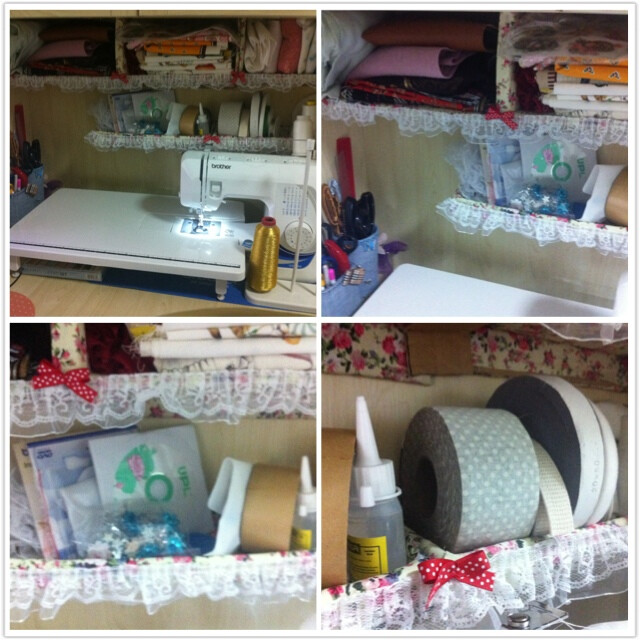 硬纸皮变身清新甜美手工收纳架！我通宵做的