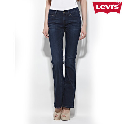 Levi's李维斯 秋冬新品 深蓝色摩登都会阔腿裤