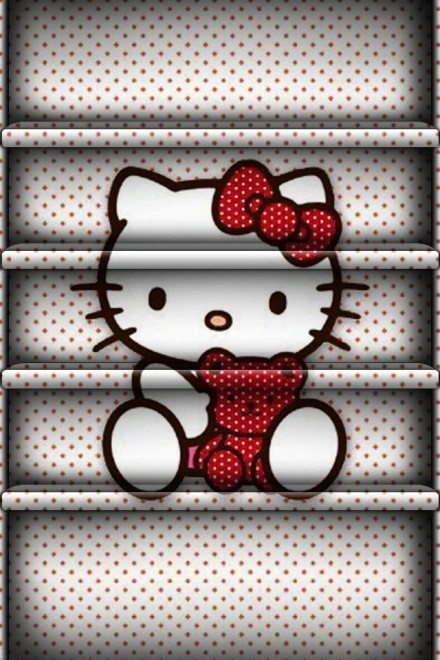 这一张HelloKitty 滴手机壁纸超可爱