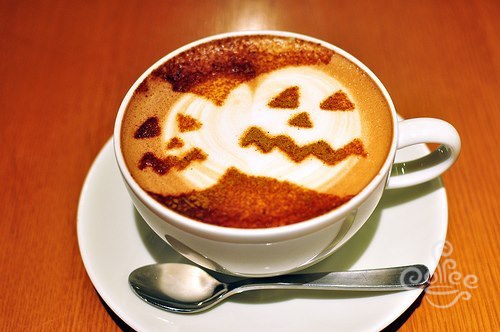 咖啡 万圣节 coffee halloween