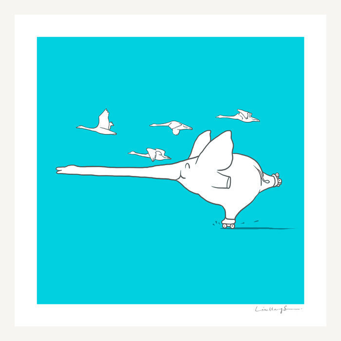 Heng Swee Lim 的插画，总觉得好有哲理的赶脚