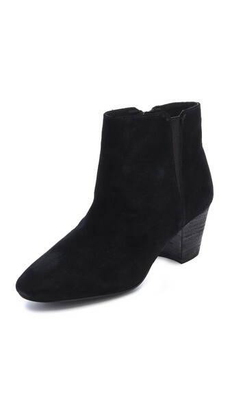 Ash Super Mid Heel Suede Booties