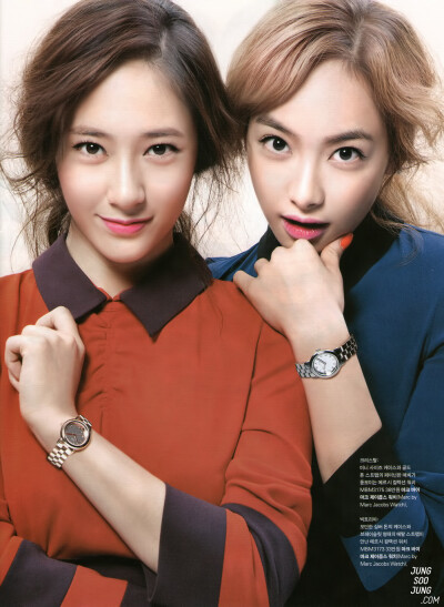 fx Victoria&Krystal、杂志扫图