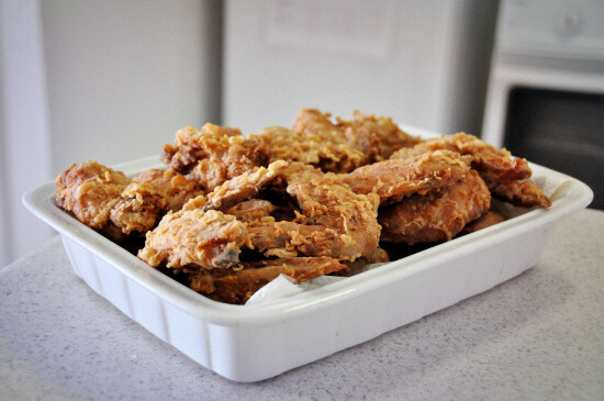 Deep Fried Red Fermented Beancurd Chicken Wings 脆皮南乳鸡翅