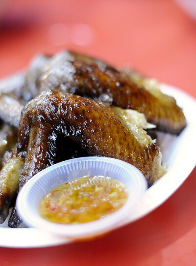 Chicken Wings with chili sauce