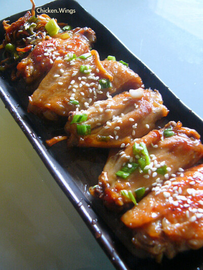 照烧鸡翅，Braised Chicken Wings