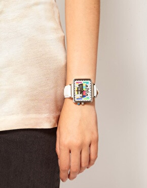 Image 3 of D&amp;G Medicine Large Rectangular Watch