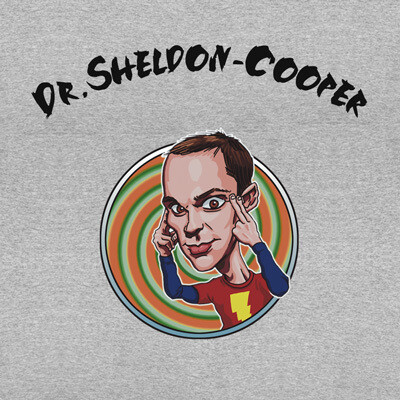 MYT.HK麥記 天才理論傳 生活大爆炸 謝爾頓 Dr.SheldonCooper T恤