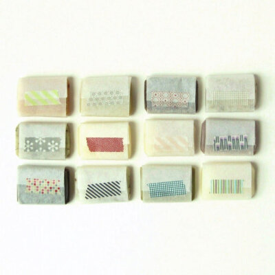 Some of Each Please - Set of 12 Vegan Handmade Soap Samples made with Organic Ingredients