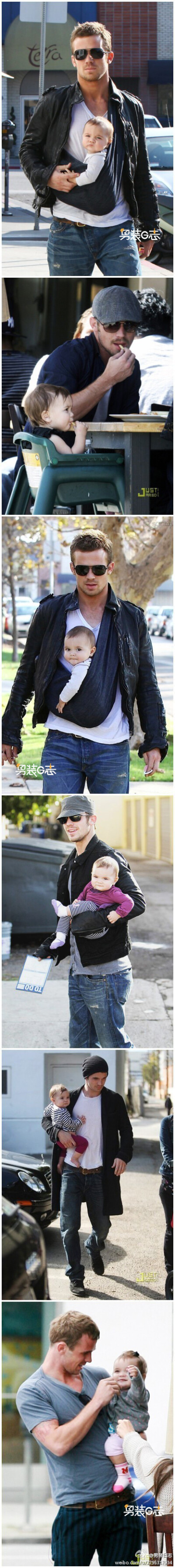 Cam Gigandet 做个顾家的好男人~~