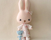 Bunnycup and Tedward pdf Pattern