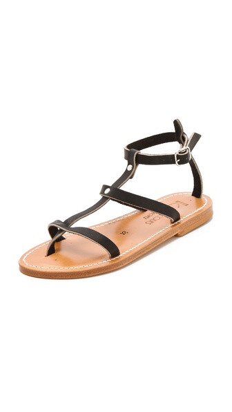 K. Jacques Gina Flat Sandals