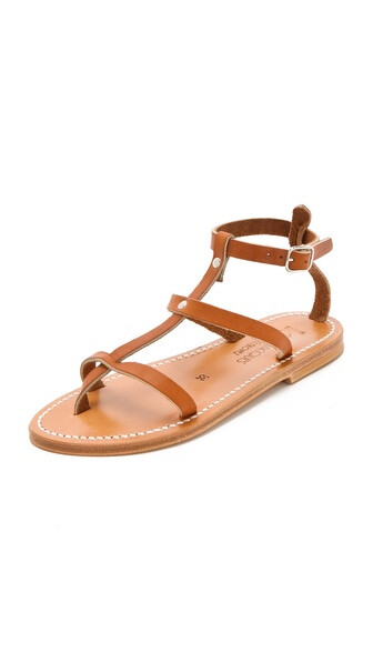 K. Jacques Gina Flat Sandals