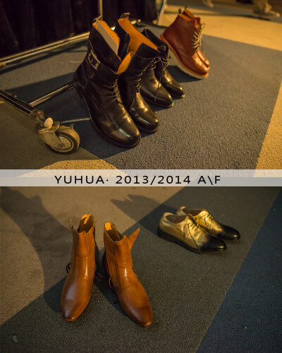 #YUHUA资讯#【#禹化2013-2014秋冬发布会#】#细节之美#一双好鞋是带你去往美好地方的开始哦~~