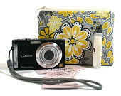 Small Zip Wallet or Coin Pouch - Yellow and Gray Floral - Made to Order