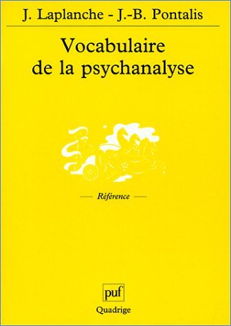 vocabulaire de la psychanalyse