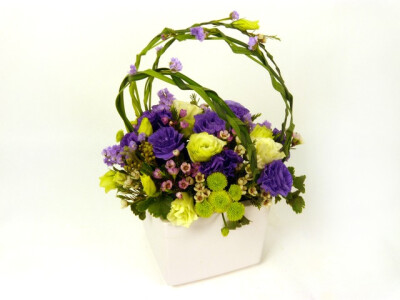 花店鮮花擺設(shè) 清雅 Florist Flower Arrangement P7498