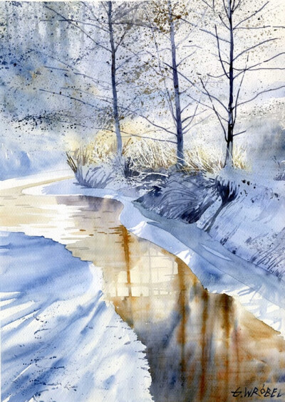 Grzegorz Brobel.. amazing watercolor