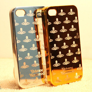 Vivienne Westwood 土星 飞碟 电镀iphone4/iphone4s手机壳