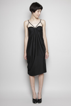 Totokaelo - Jil Sander - Monologo Cross-Strap Dress - Black