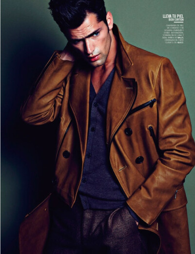 the coverstory of the Fall Winter 2012 issue of Vogue Hombre Mexico
