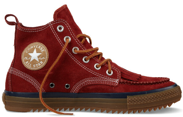 11月新款 All Star Classic Boot Rugged Fringe 手工感皮靴