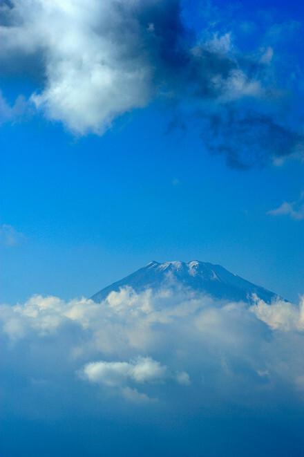 富士山。