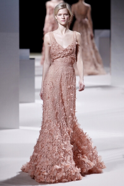 Elie Saab 2011春夏高级定制、Elie Saab、fashion runway、南国之水