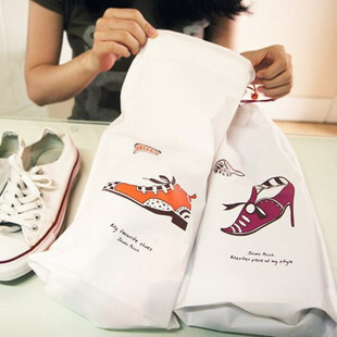 韩国款 旅行必备 创意鞋子杂物多功能收纳包|收纳袋套装 2枚入